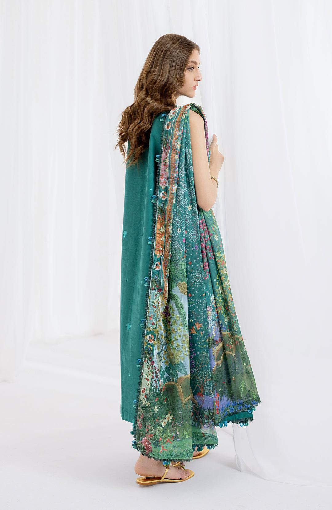 Marea | 3Pc Lawn Embroidered Suit
