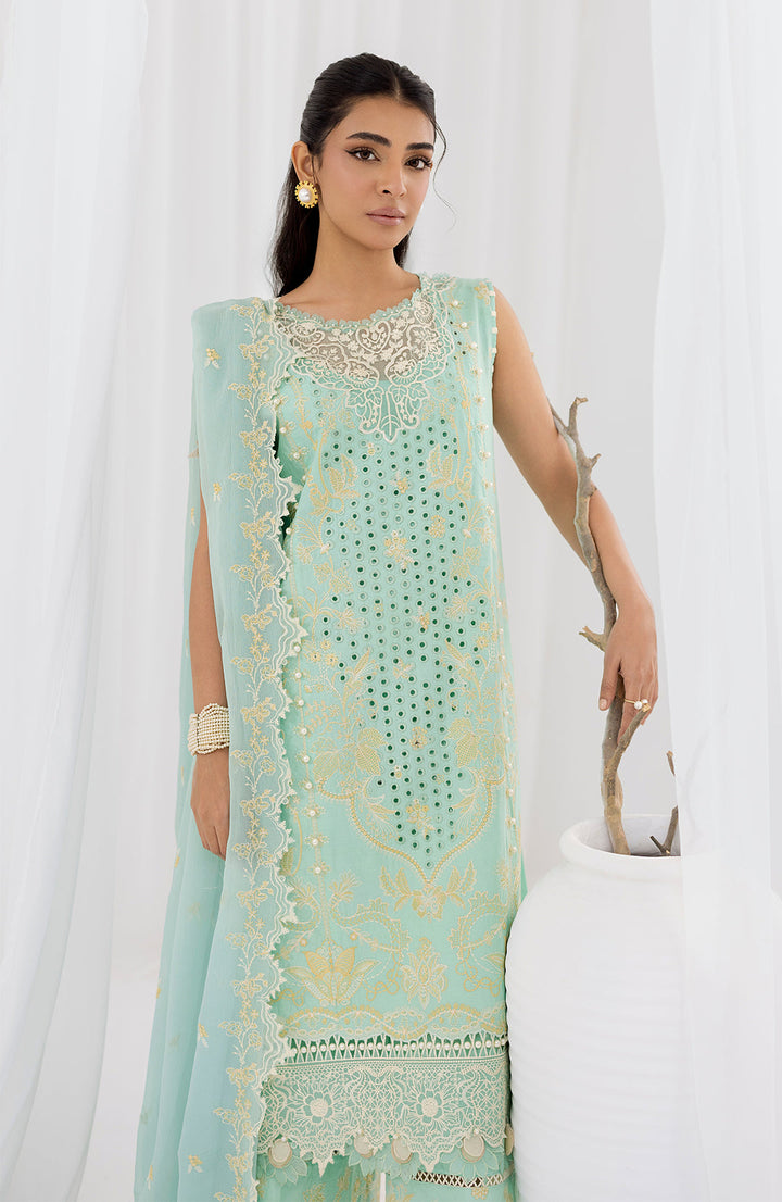 Nevida | 3Pc Lawn Embroidered Suit