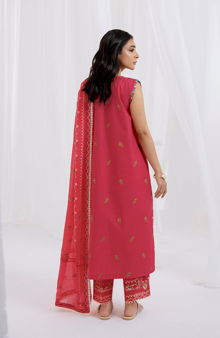Rosso | 3Pc Lawn Embroidered Suit