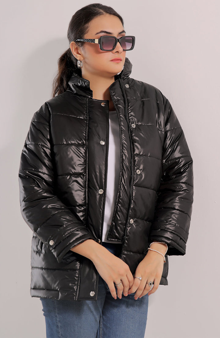 Quilted Long Jacket