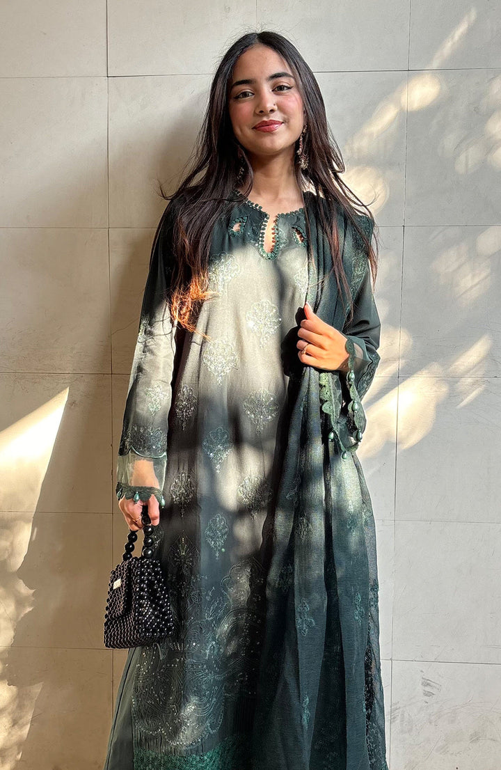 Opulence | 3-Pc Lawn Embroidered Suit