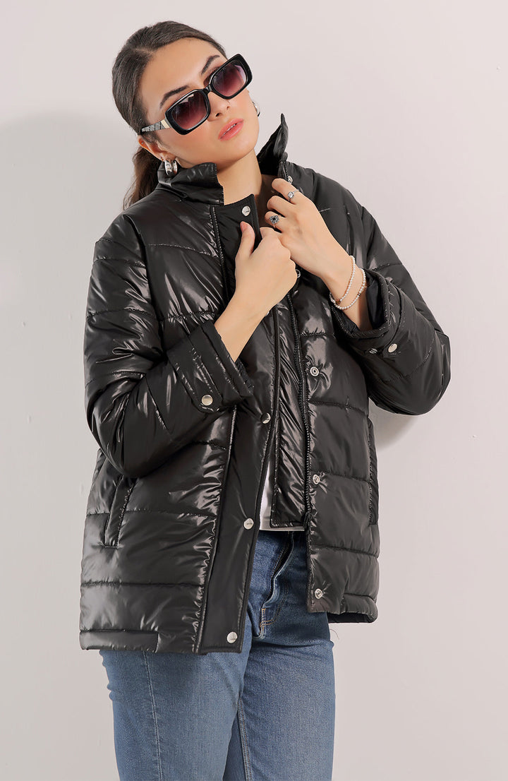Quilted Long Jacket