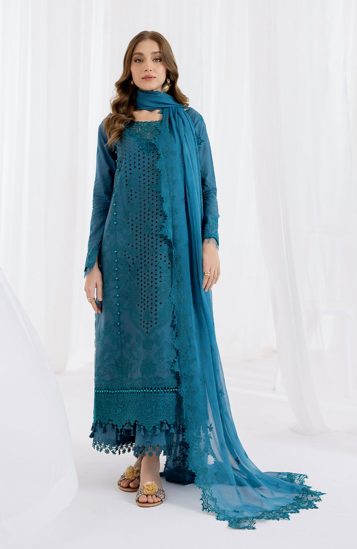 Saphira | 3Pc Lawn Embroidered Suit