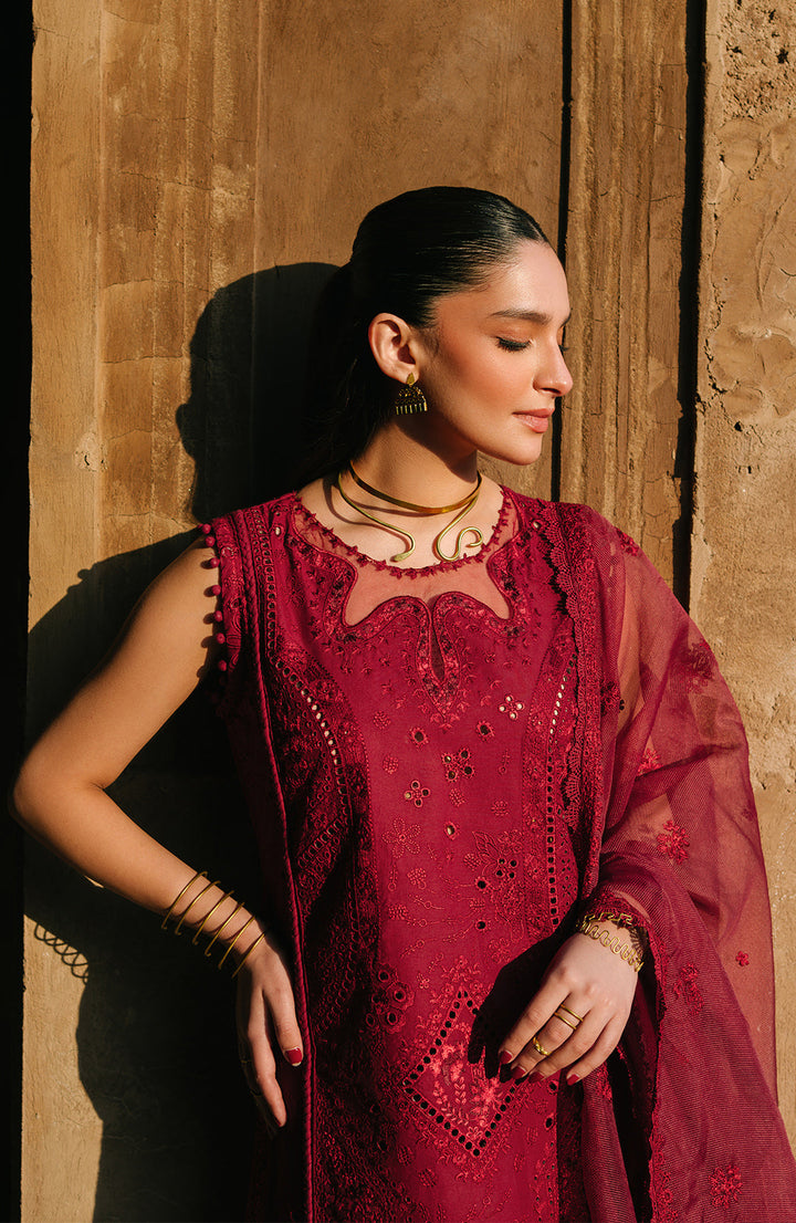 Amira | 3Pc Lawn Embroidered Suit