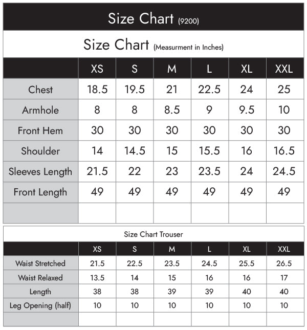 Size Guide