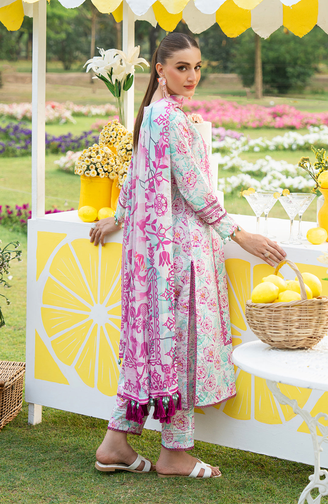 Daisy | 3Pc Printed Lawn Suit
