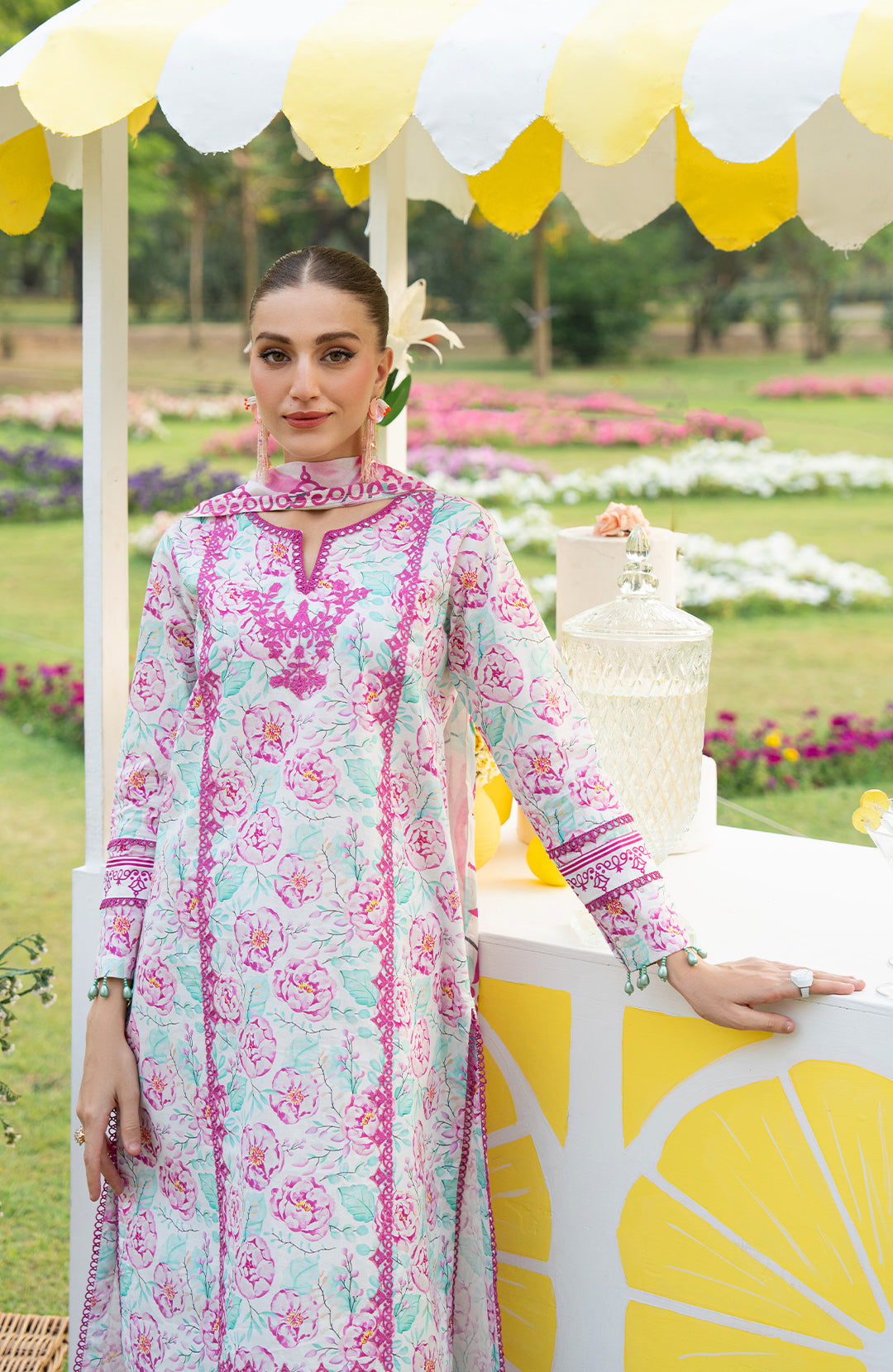 Daisy | 3Pc Printed Lawn Suit