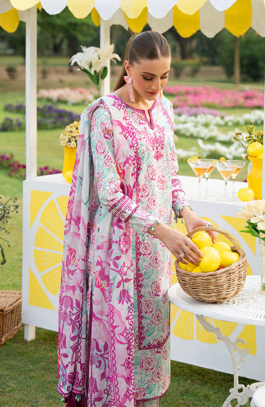 Daisy | 3Pc Printed Lawn Suit