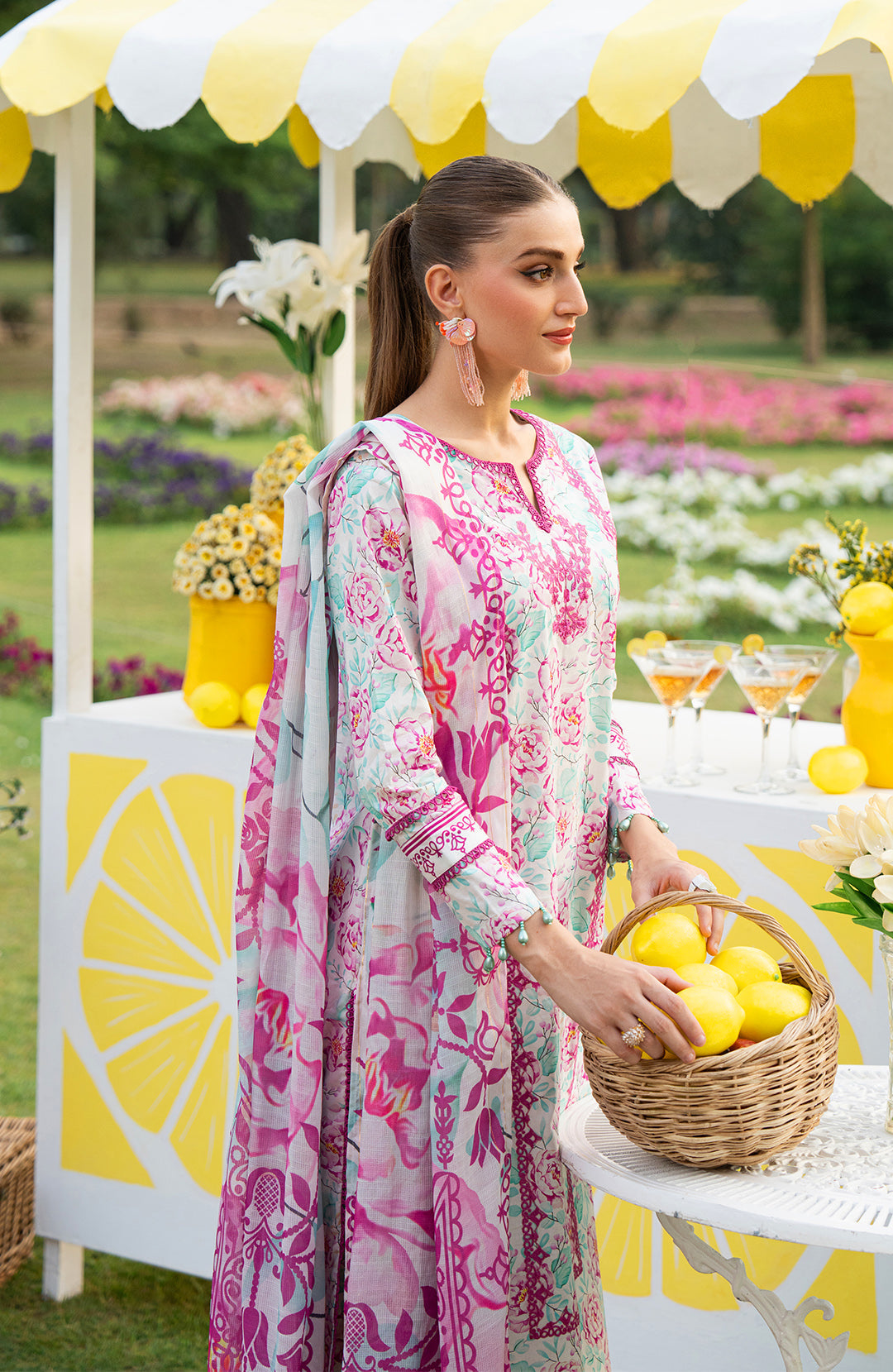 Daisy | 3Pc Printed Lawn Suit