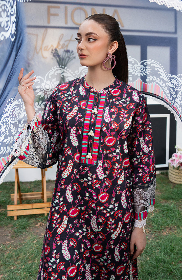 Hydrangea | 3Pc Printed lawn Suit
