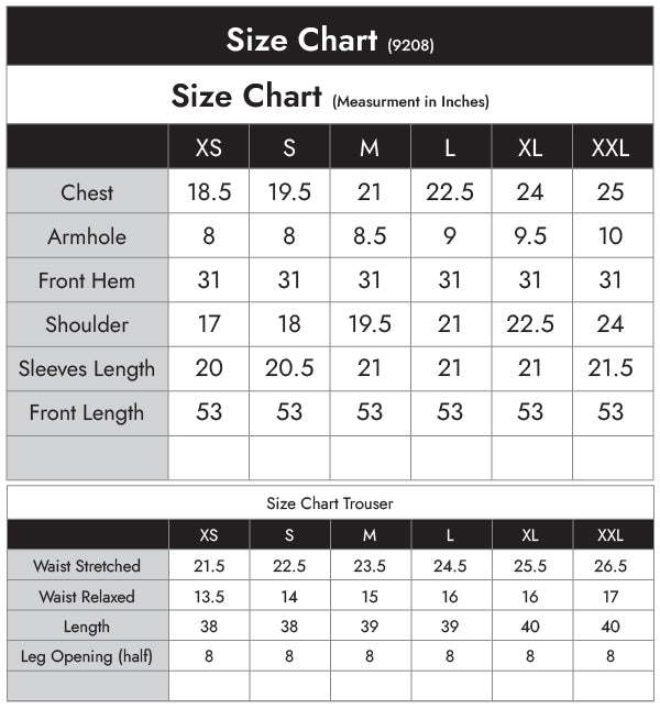 Size Guide