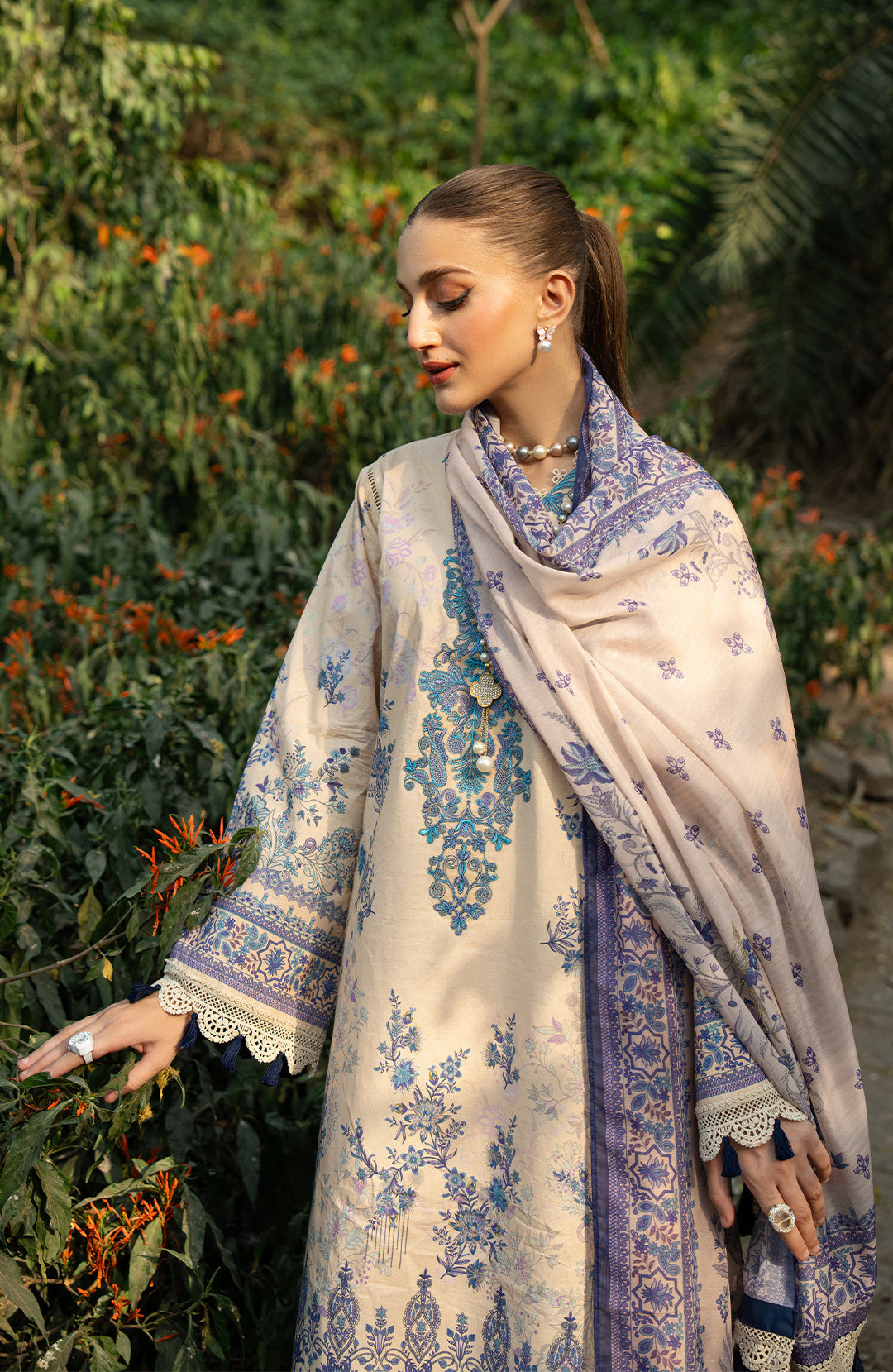 Magnolia | 3Pc Printed Lawn Suit