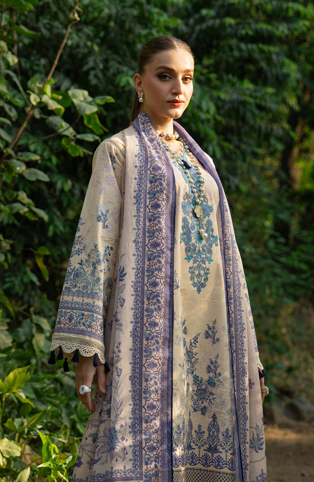 Magnolia | 3Pc Printed Lawn Suit