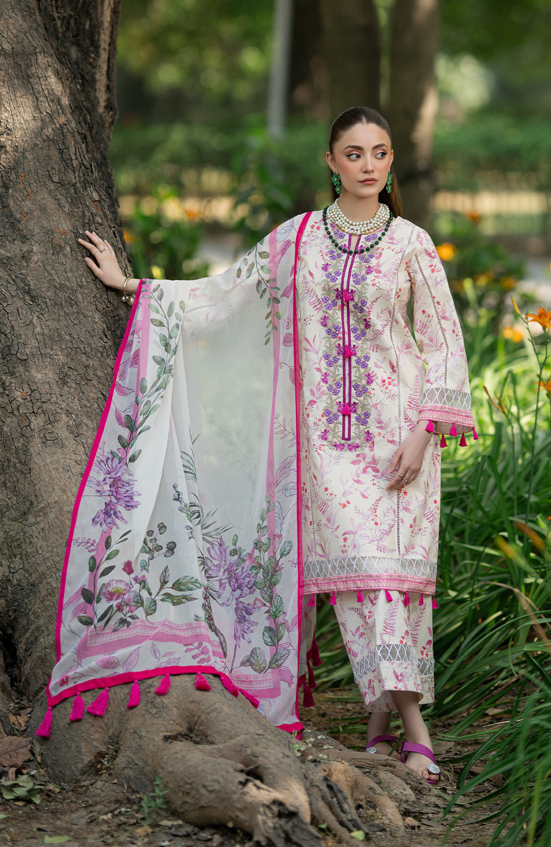 Peony | 3Pc Printed Lawn Suit