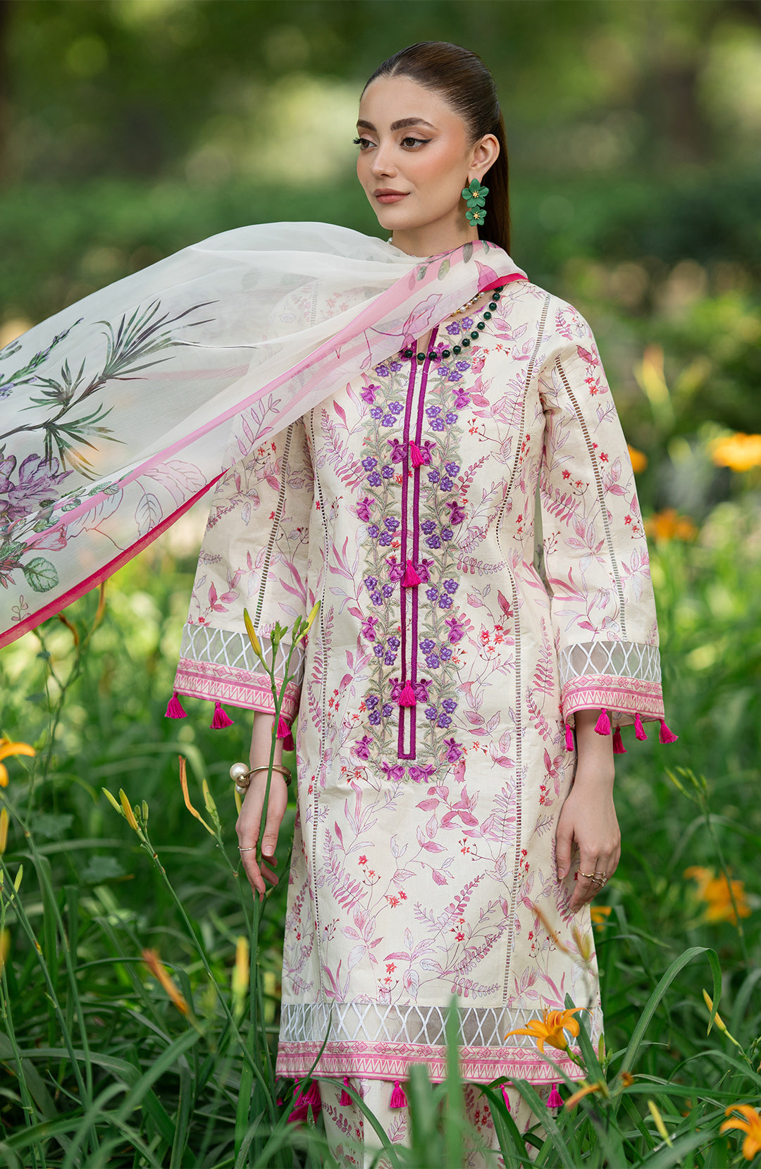 Peony | 3Pc Printed Lawn Suit