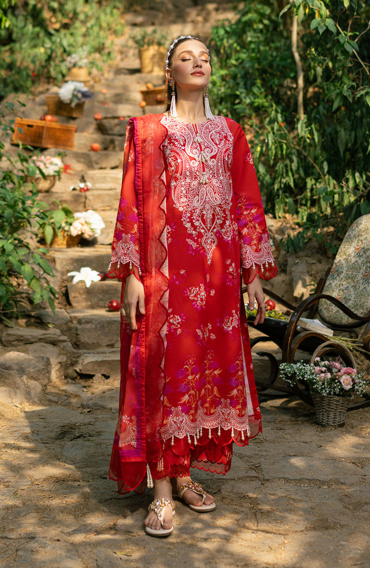 Scarlet | 3Pc Printed Lawn Suit