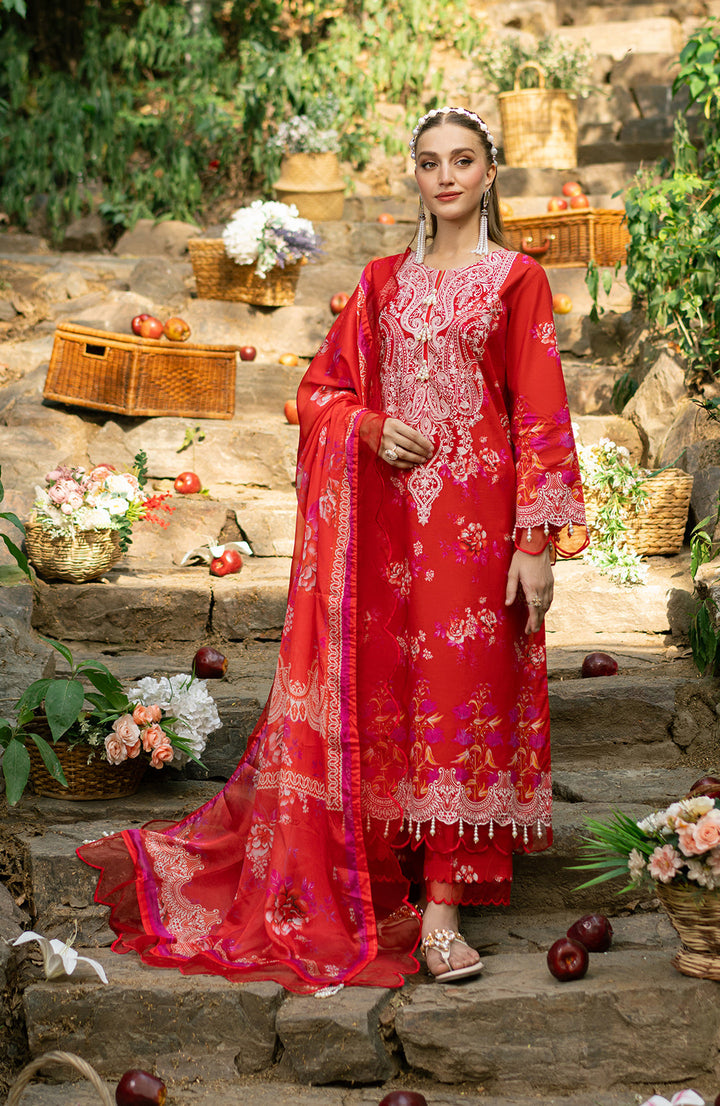 Scarlet | 3Pc Printed Lawn Suit